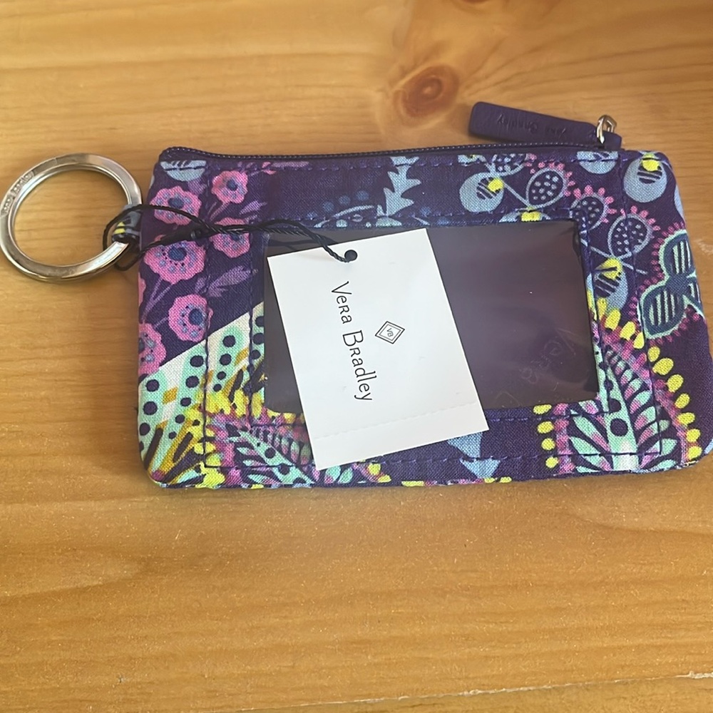 Vera Bradley Zip ID wallet